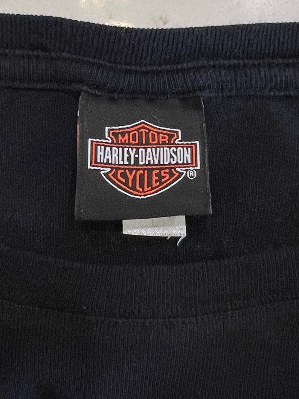 Harley-Davidson Las Vegas Nevada Let It Ride Rhinestone Graphic Long Sleeve Tee - Picture 6 of 9